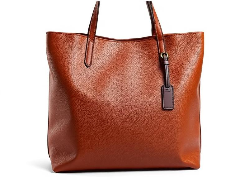 Professional Coach leather tote bag for work and travel